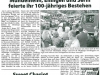 Pressebericht Nordbote vom 18. August 2006