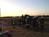 2. August 2013: Nachlöscharbeiten Flächenbrand
