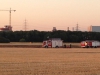 2. August 2013: Nachlöscharbeiten Flächenbrand