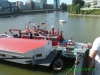18. August 2012: Besichtigung des Feuerlöschbootes der Feuerwehr Düsseldorf